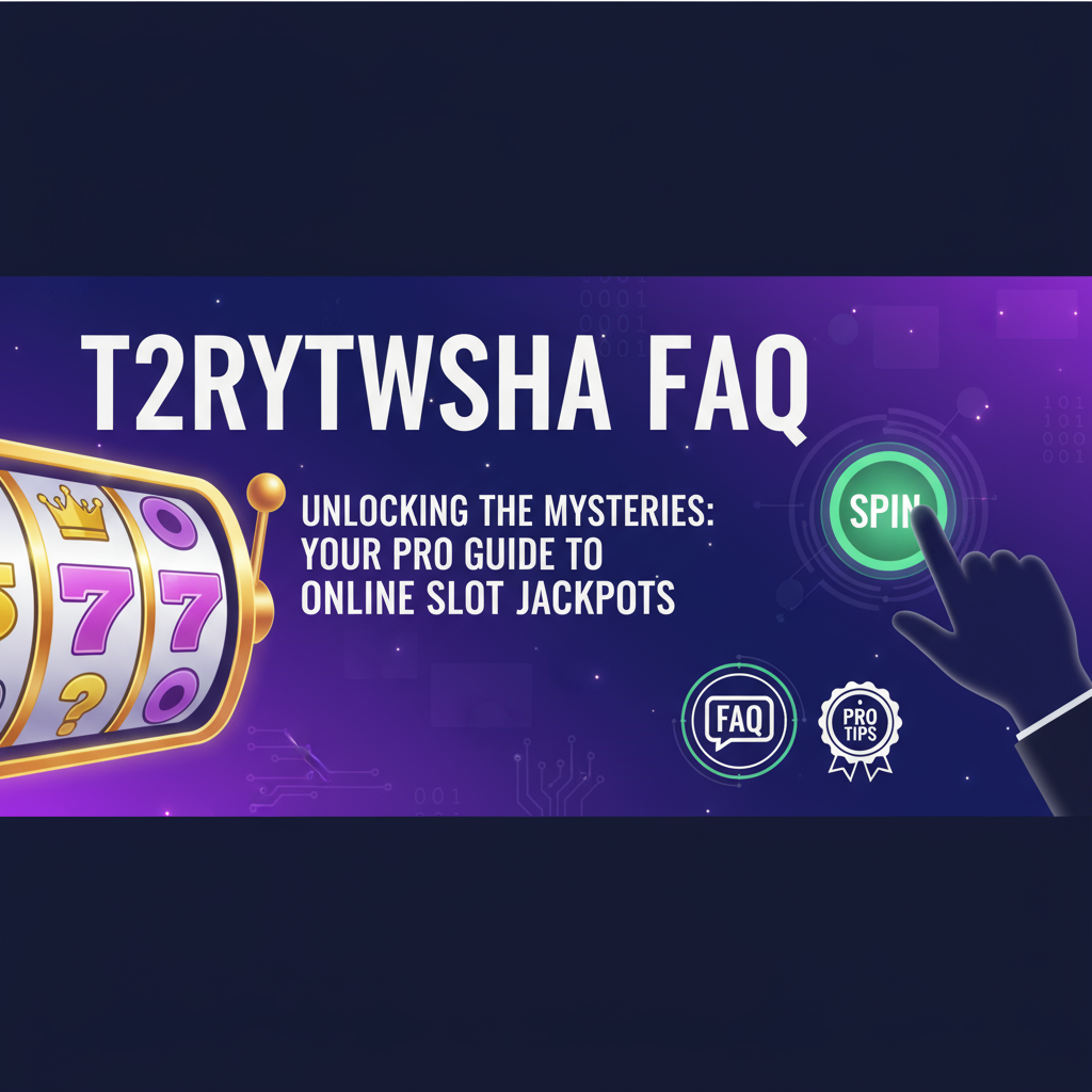 T2RYTWSHA FAQ: คลายปมสงสัย ก่อนพิชิตแจ็กพอตสล็อตออนไลน์อย่างมืออาชีพ